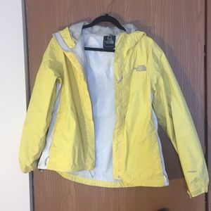 The North Face rain coat